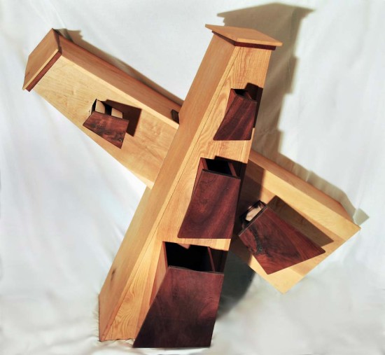 Ian-Hale-Art-Fabrication-Portland-Collapsed Perspective Chest of Drawers 2